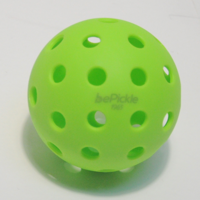 Bola BePickle pickleball verde fluor 40 agujeros